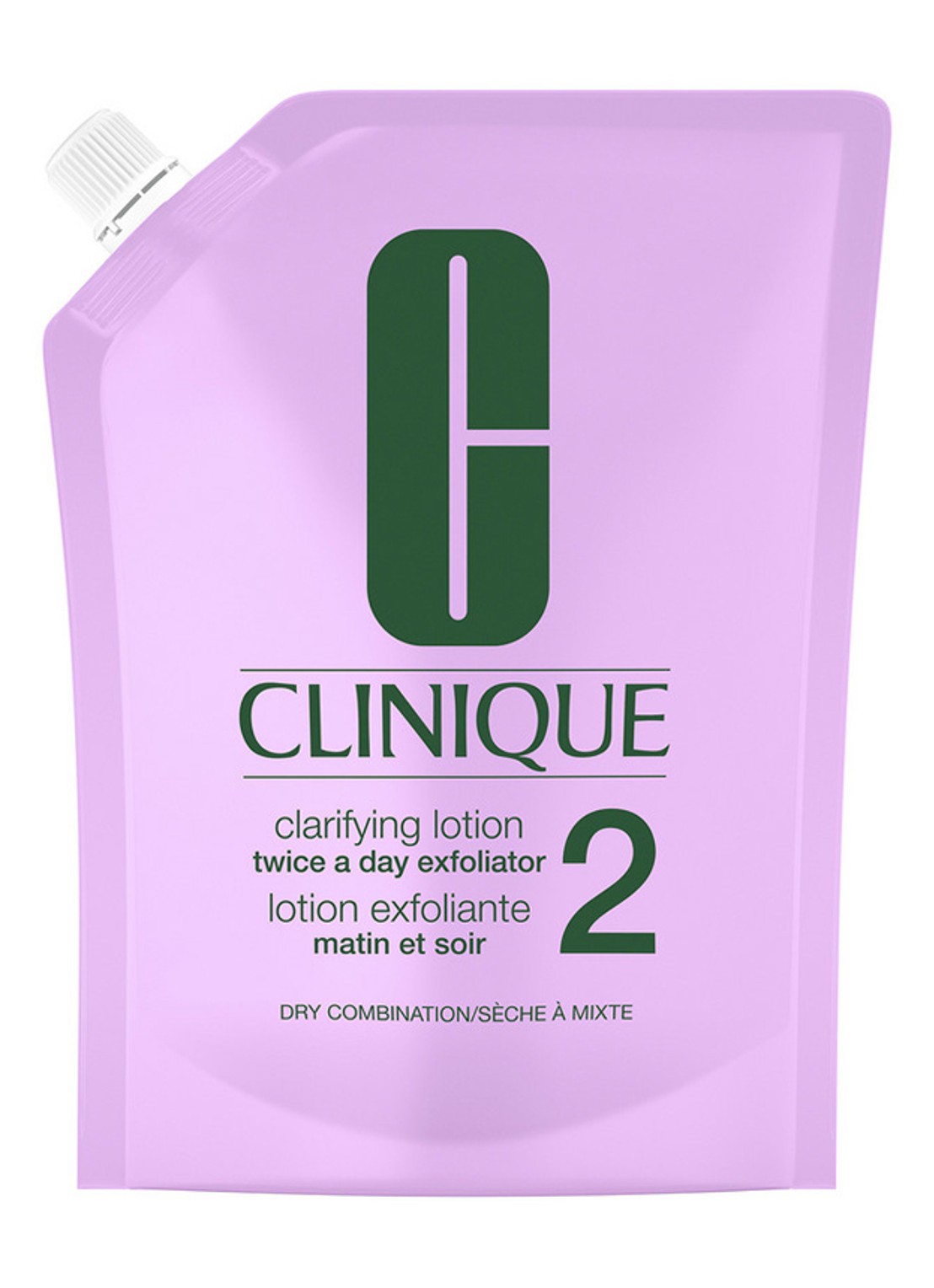 Clinique All About Clean Exfoliating Lotion 2 Refill  - navulling gezichtsreiniging - voorkant 2 undefined