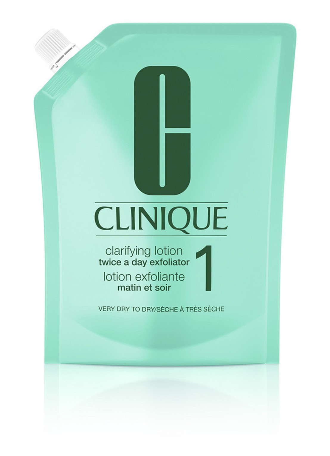 Clinique All About Clean Refill Exfoliating Lotion 1 - exfoliërende lotion - voorkant 2 undefined