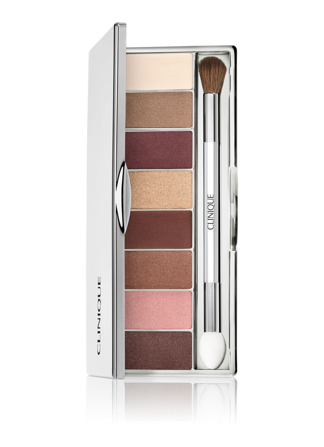 Clinique All About Shadow™ - oogschaduwpalette - voorkant 5 a nude honey mood