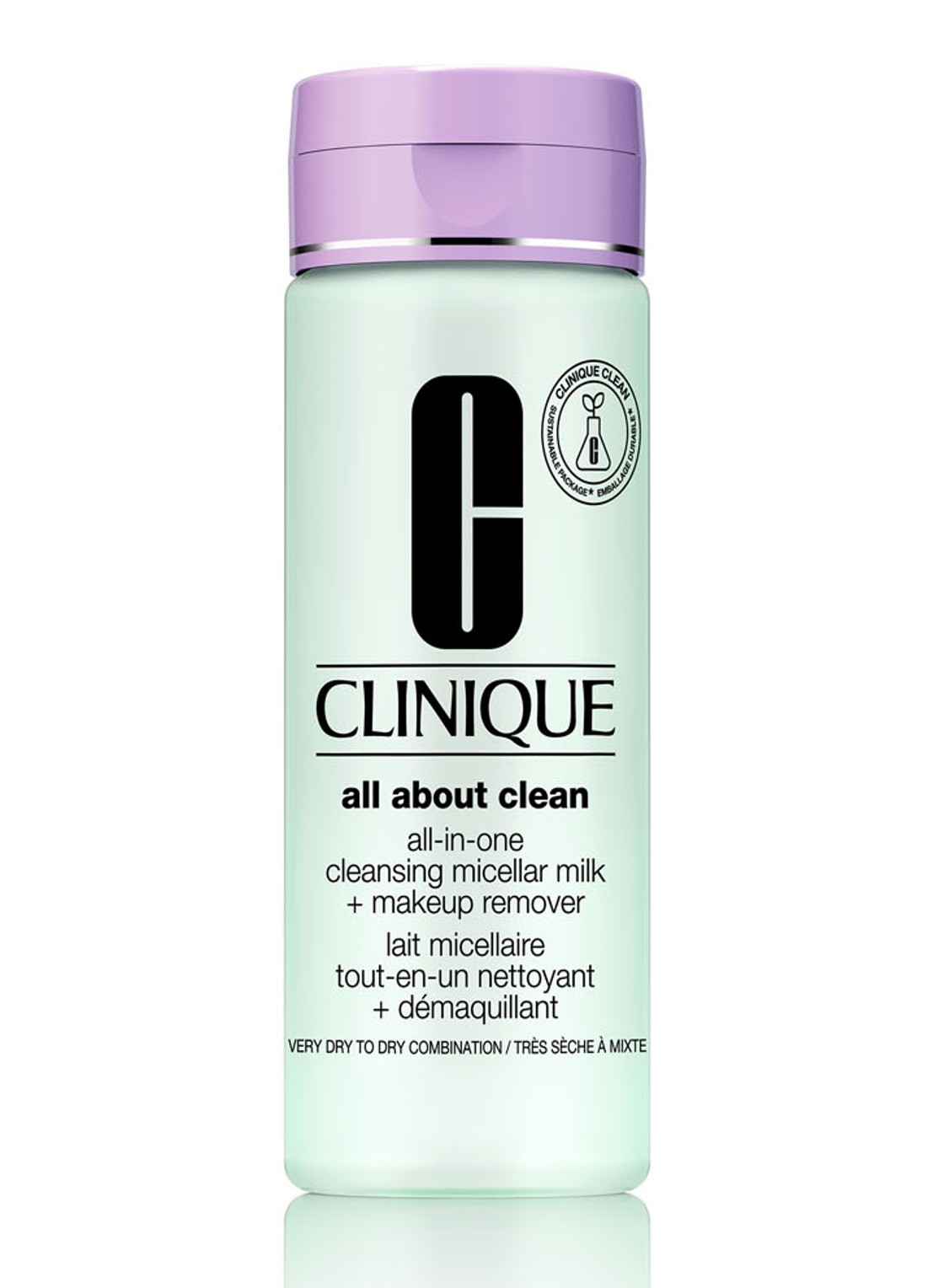 Clinique All-in-one cleansing micellar milk + make-up remover - reinigingsmelk - voorkant 3 undefined