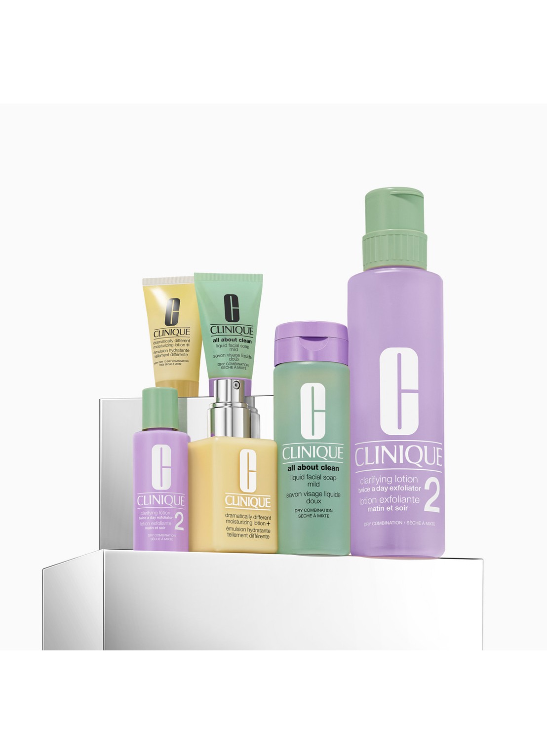 Clinique Basic 3 Temps™ Set - verzorgingsset - voorkant 5 undefined