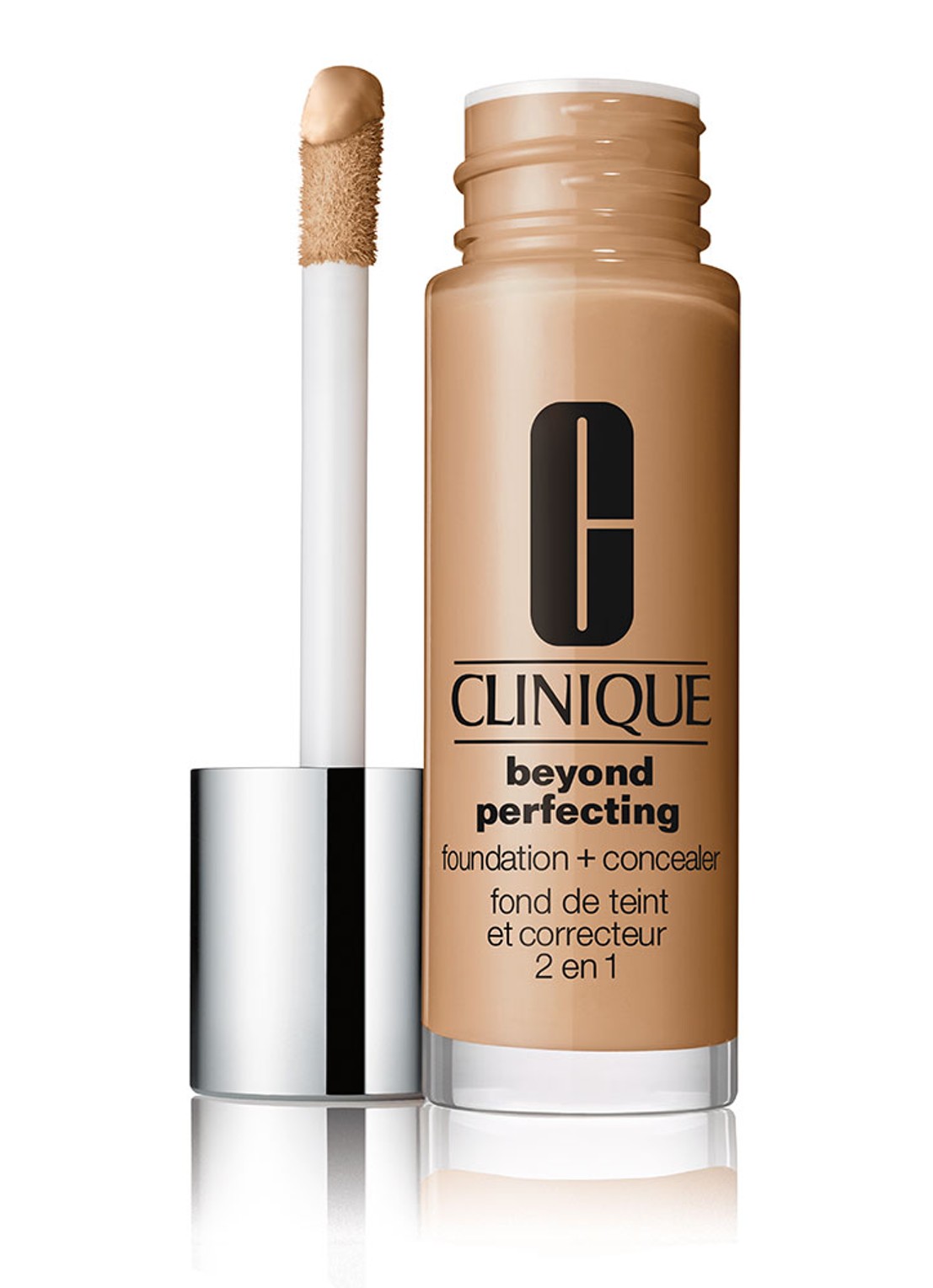 Clinique Beyond Perfecting Foundation + Concealer - voorkant nutty