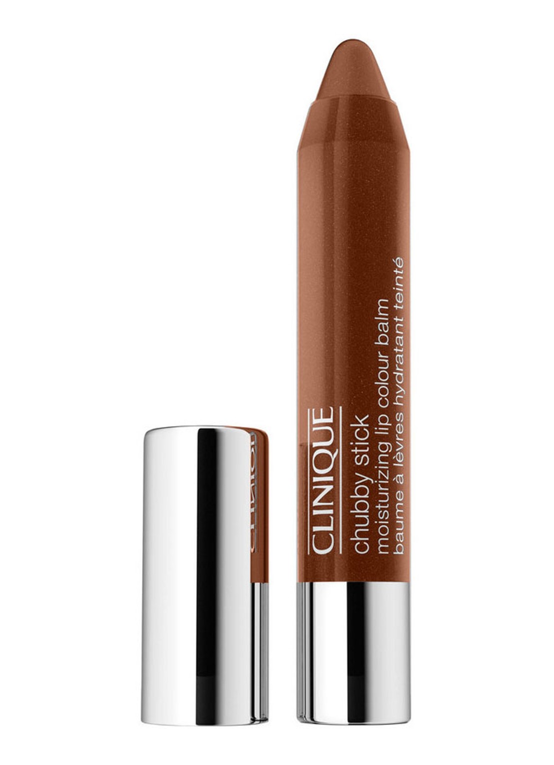 Clinique Chubby Stick Moisturizing Lip Colour Balm - getinte lipbalsem - voorkant 2 bountiful blush