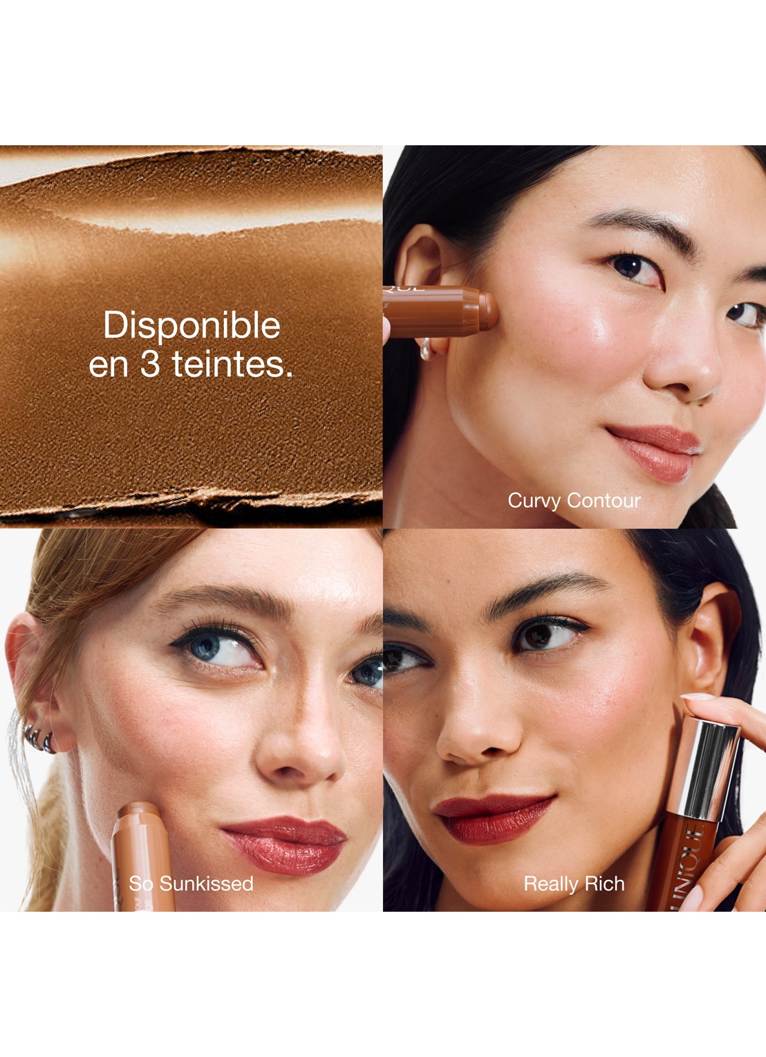 Clinique Chubby Stick™ Sculpting contour - bronzer stick - detail 2 03 really rich