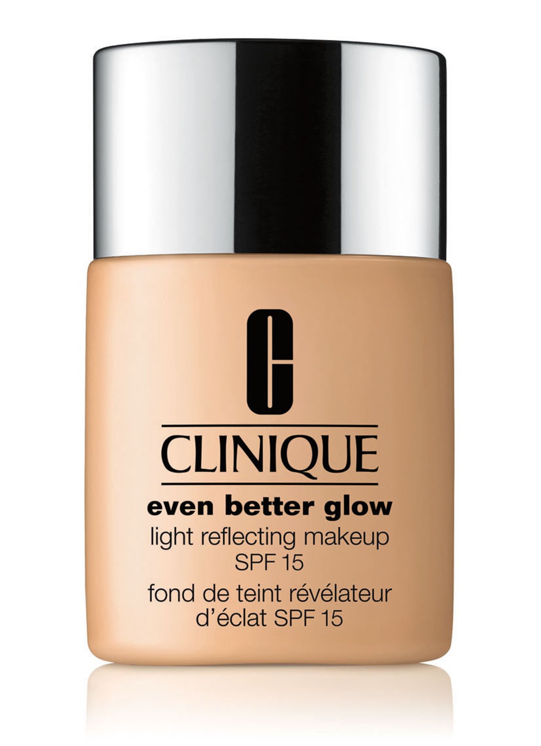 Clinique Even Better Glow Light Reflecting Makeup SPF 15 - foundation - voorkant cn 62 porcelain beige