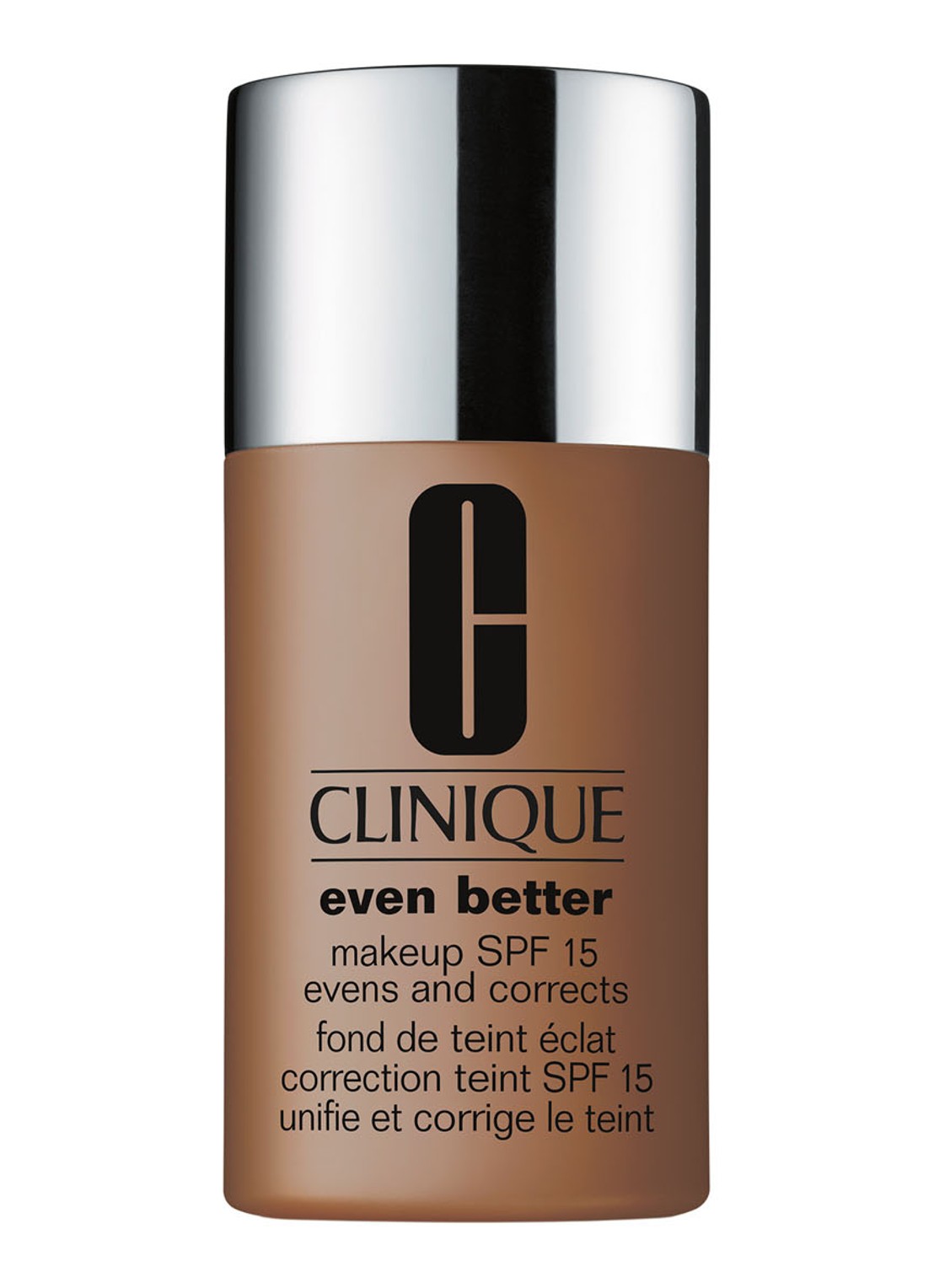 Clinique Even Better™ Makeup Broad Spectrum SPF 15 - foundation - voorkant 2 wn 125 mahogany