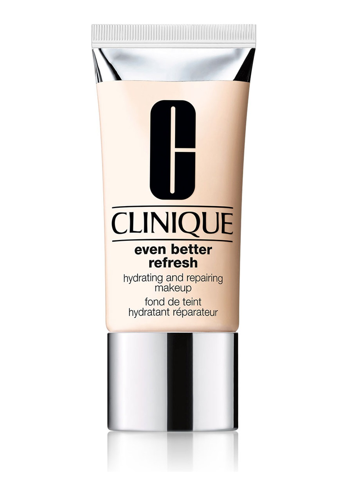 Clinique Even Better Refresh foundation - voorkant wn 01 flax