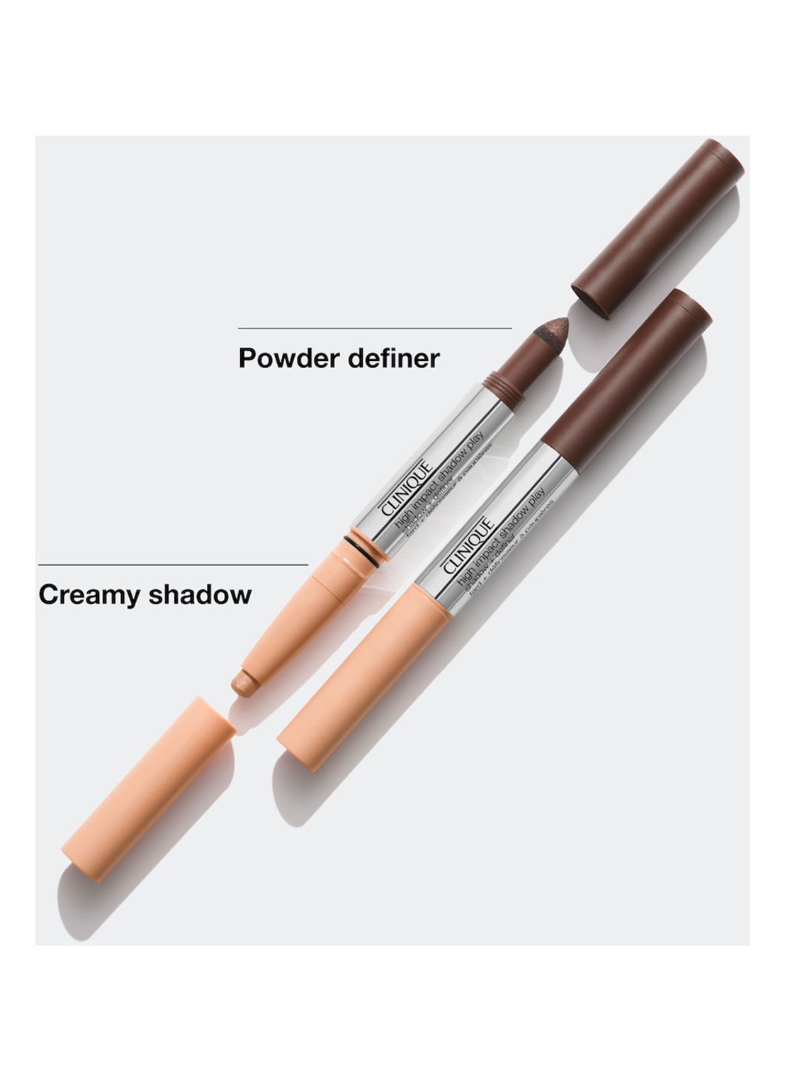 Clinique High Impact Shadow Play Shadow + Definer - oogschaduwstick - detail 6 01 champagne + caviar