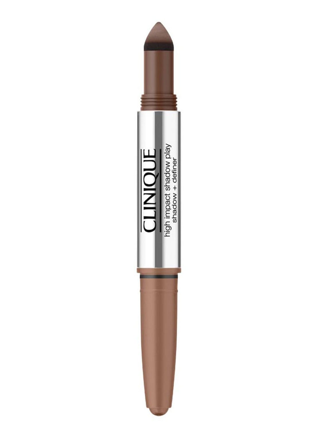 Clinique High Impact Shadow Play Shadow + Definer - oogschaduwstick - voorkant 6 06 double latte
