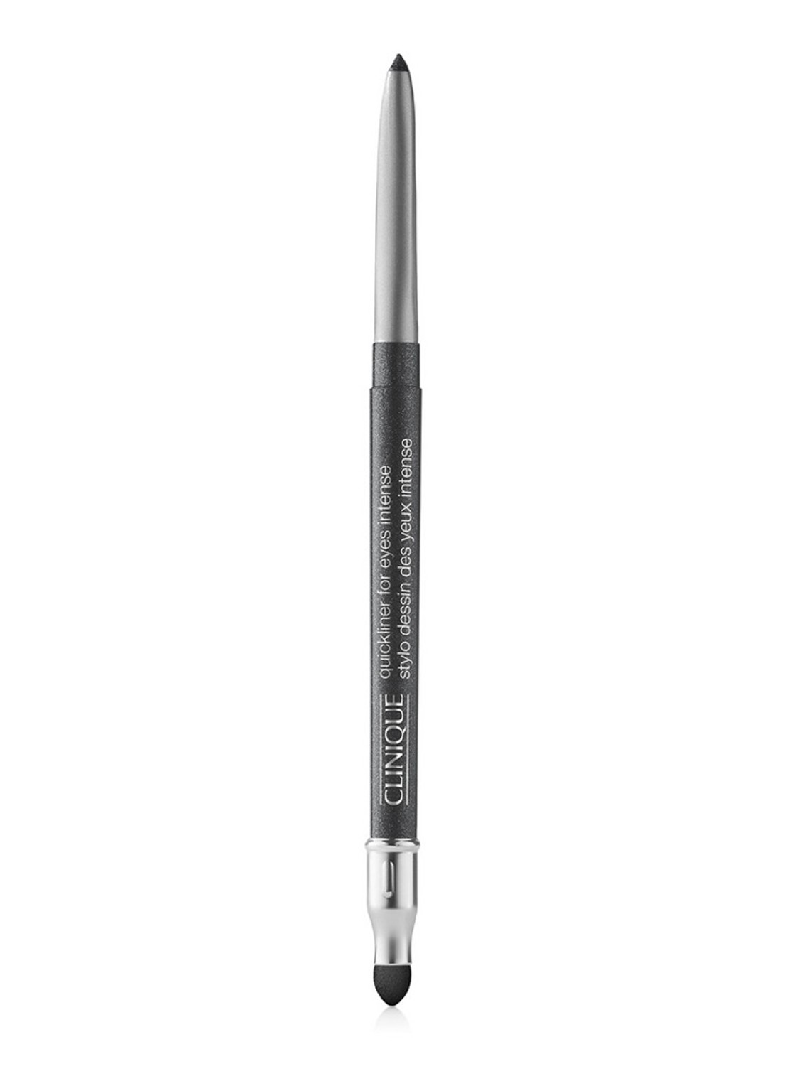 Clinique Intens oogpotlood Quickliner - oogpotlood - voorkant 5 charcoal lustre-wn