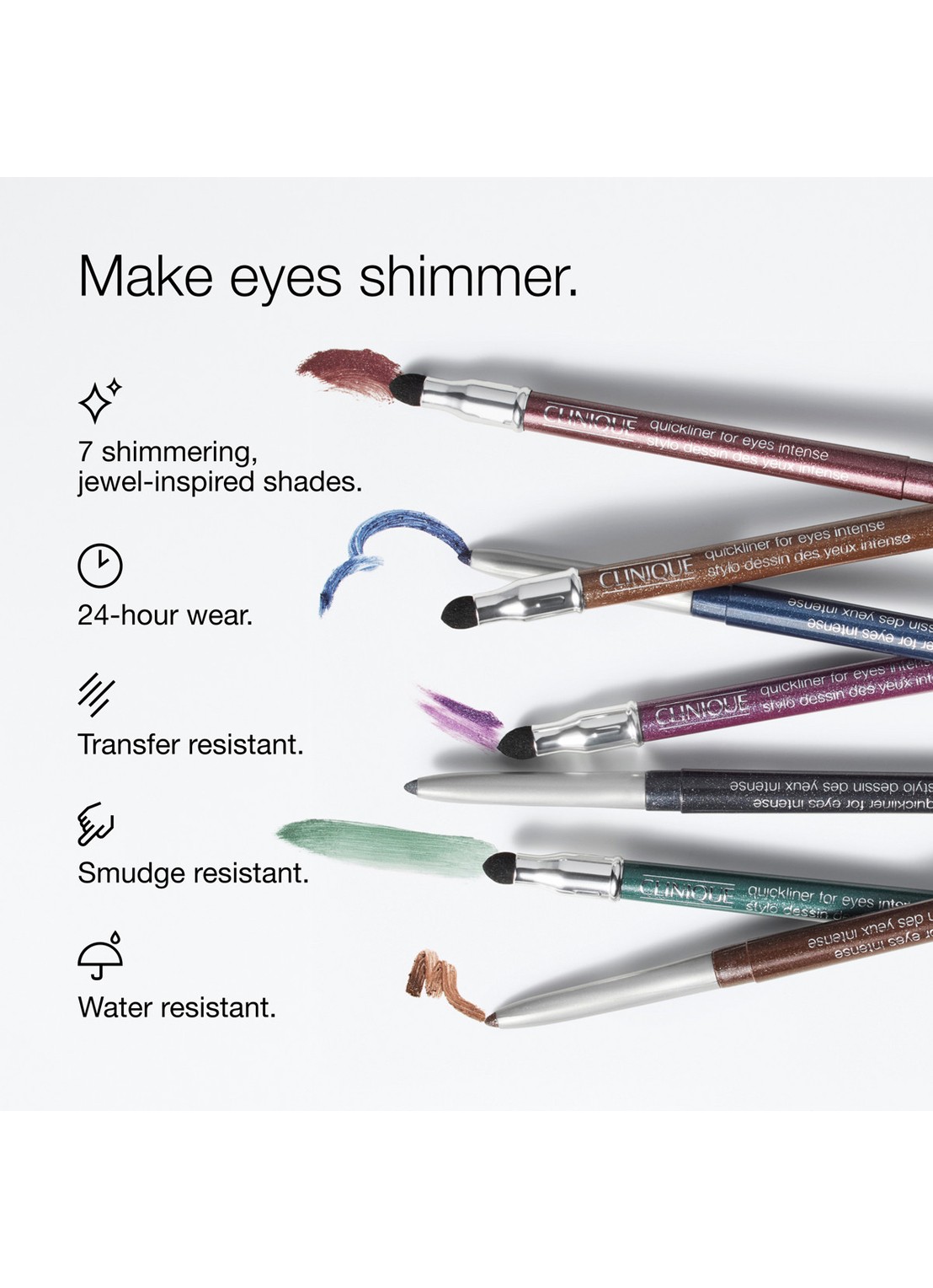 Clinique Intens oogpotlood Quickliner - oogpotlood - detail 2 black honey lustre-wn