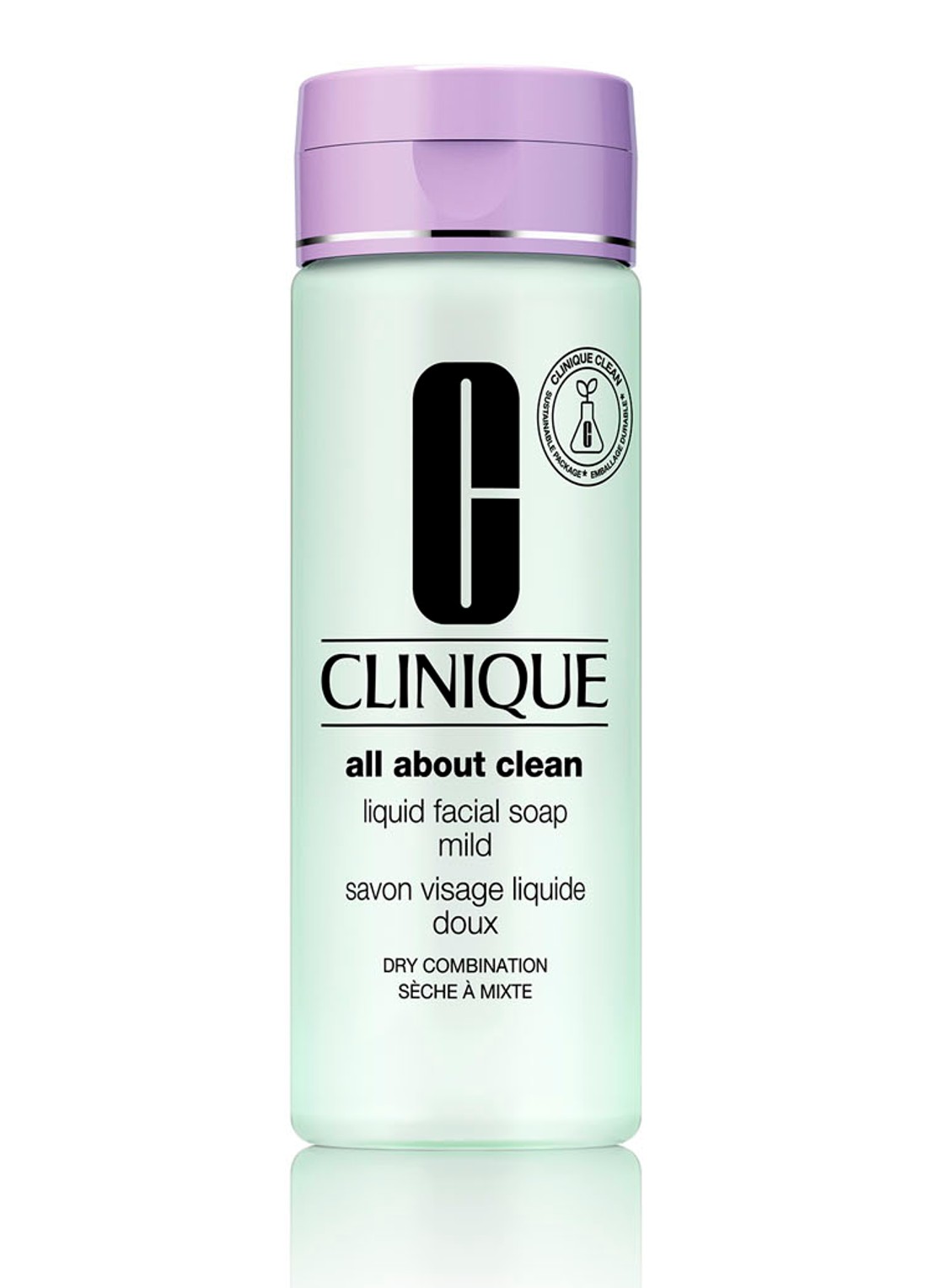 Clinique Liquid Soap Mild Type 2 - droge/gecombineerde huid - facewash - voorkant 5 undefined
