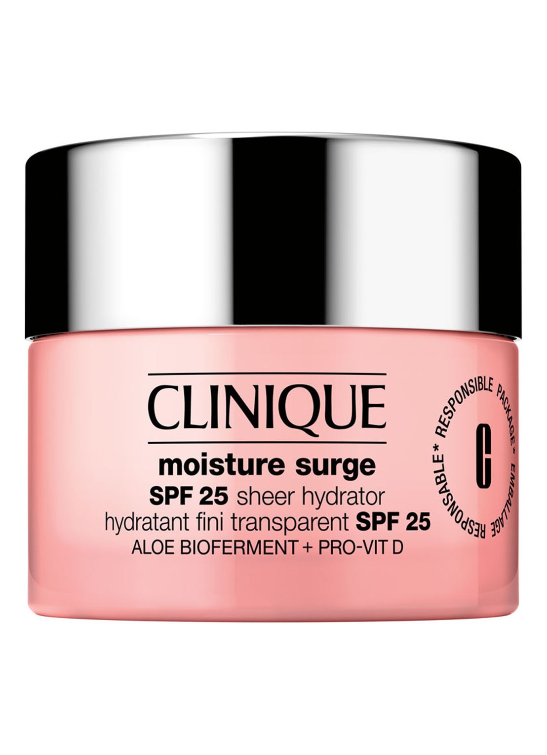Clinique Moisture Surge™ Broad Spectrum Sheer Hydrator SPF 25 - hydraterende dag-en nachtcreme - voorkant undefined