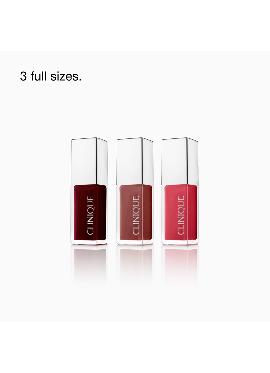 Clinique Pop Lip + Cheek Oil Trio - make-up set - voorkant 2 undefined