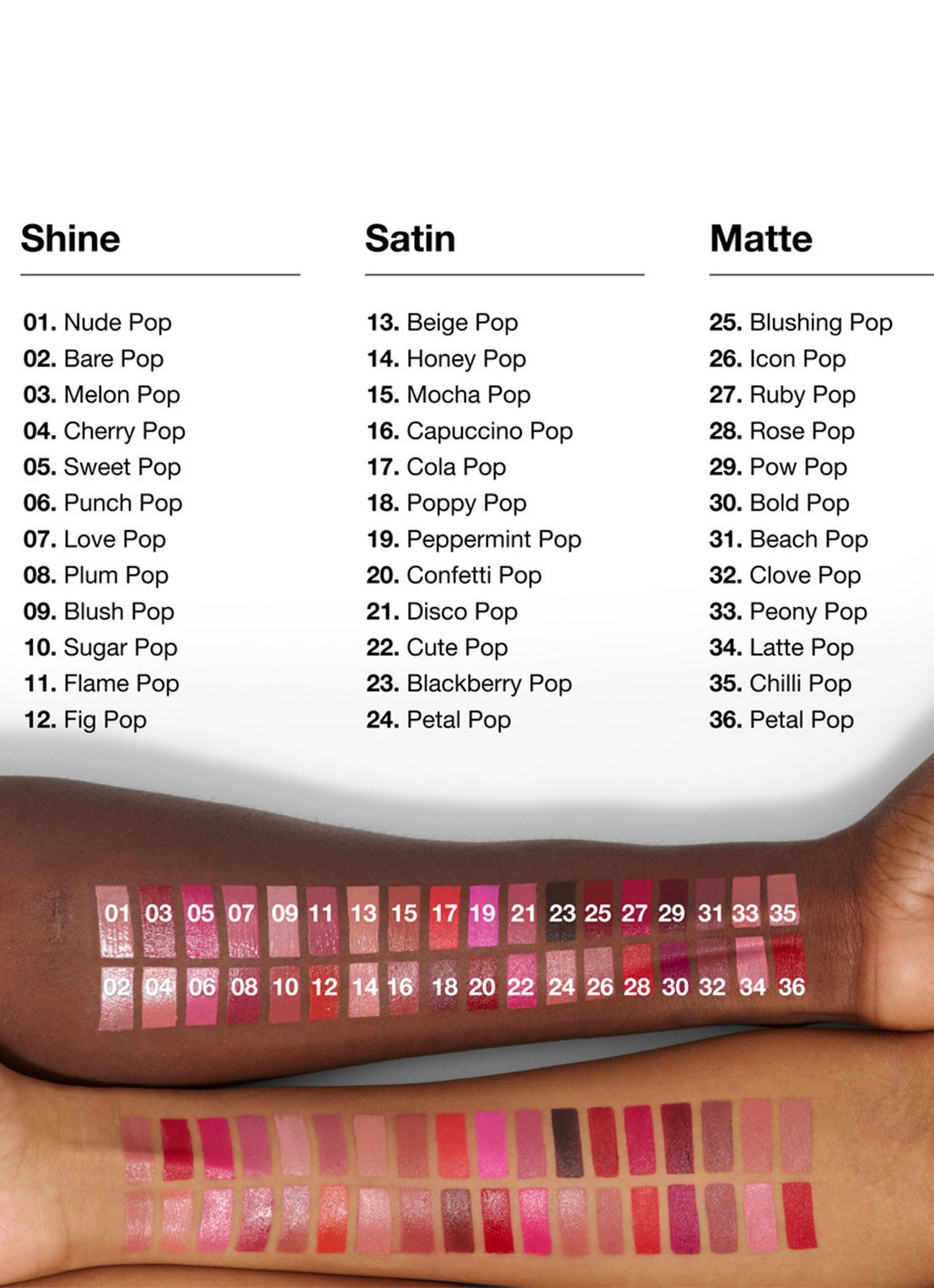 Clinique Pop™ Longwear Lipstick Satin - detail 7 14 honey pop