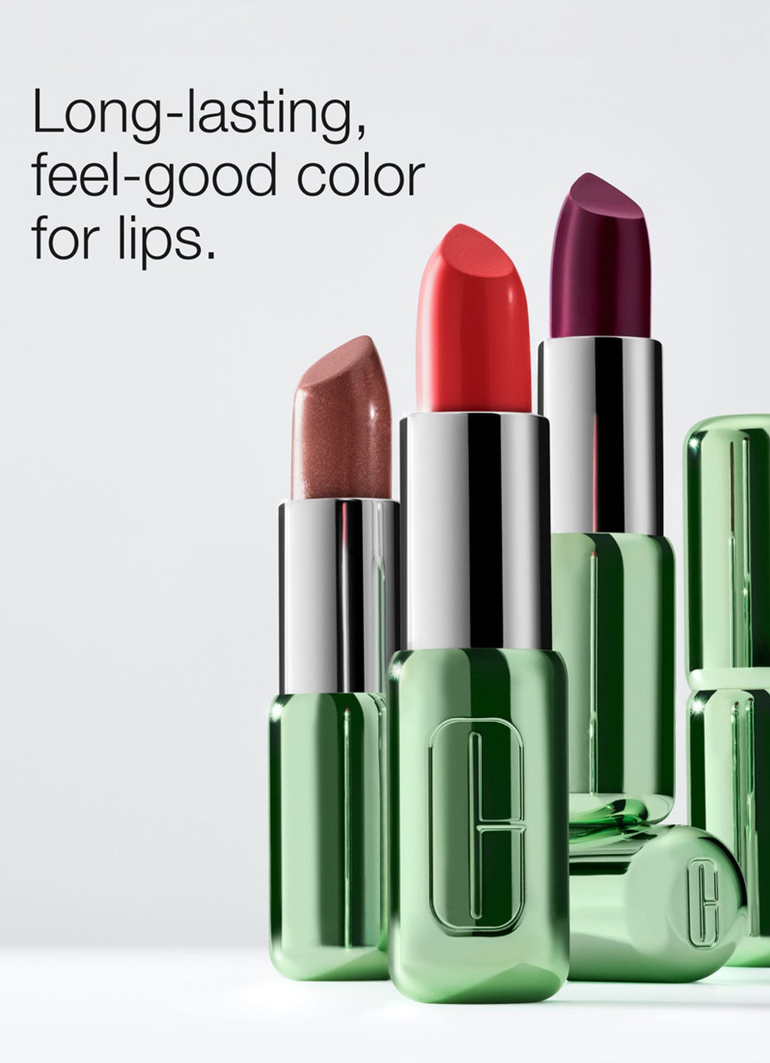 Clinique Pop™ Longwear Lipstick Satin - detail 3 18 poppy pop