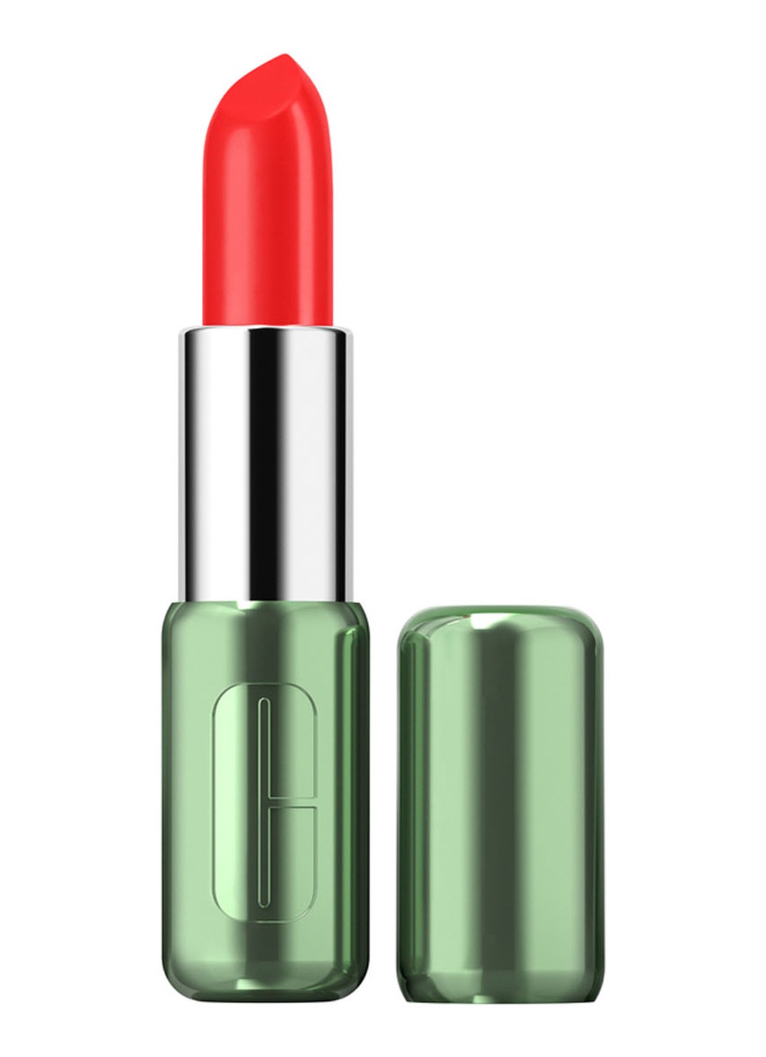 Clinique Pop™ Longwear Lipstick Satin - voorkant 6 18 poppy pop