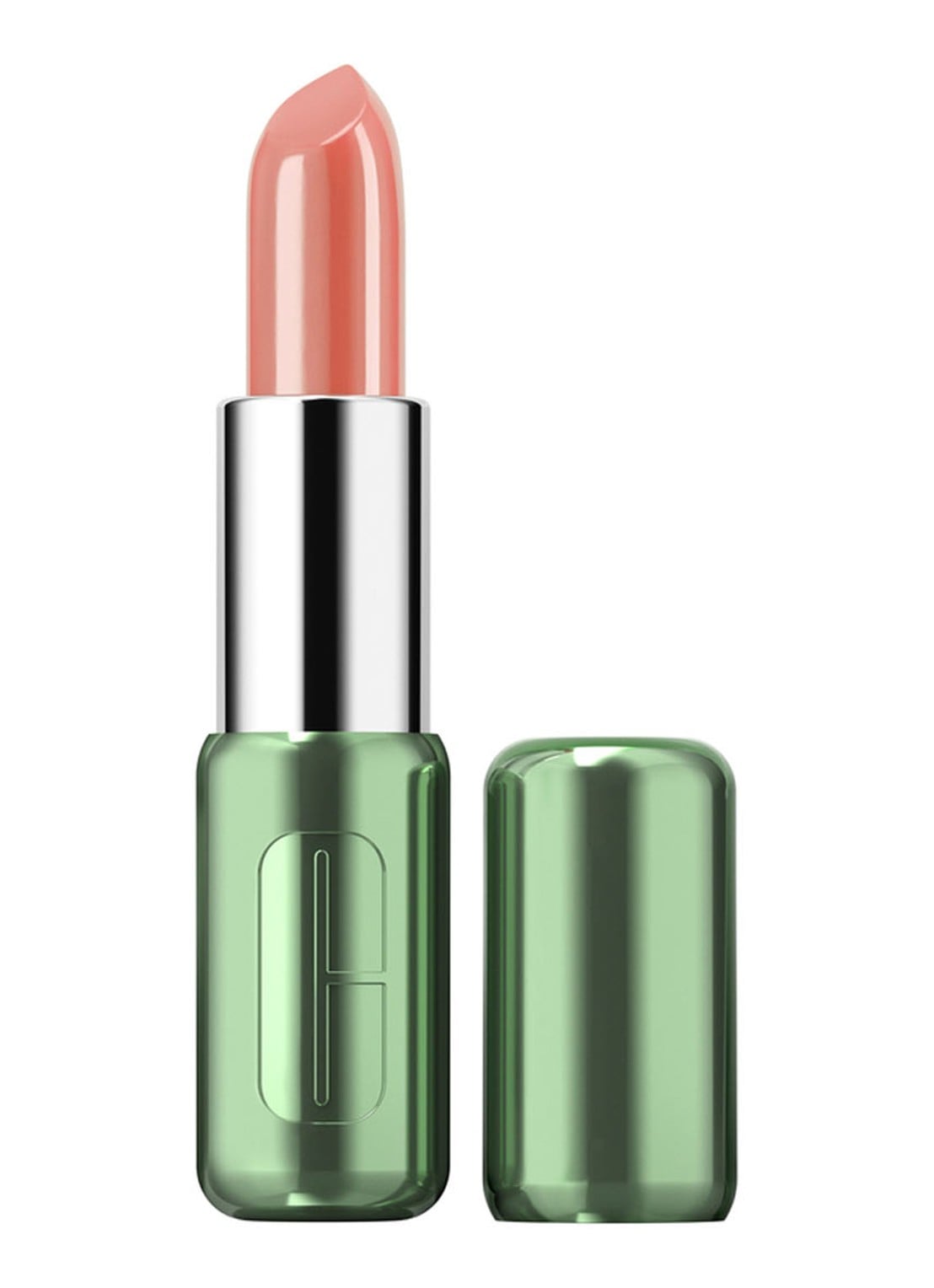 Clinique Pop™ Longwear Lipstick Shine - lipstick - voorkant 6 01 nude pop