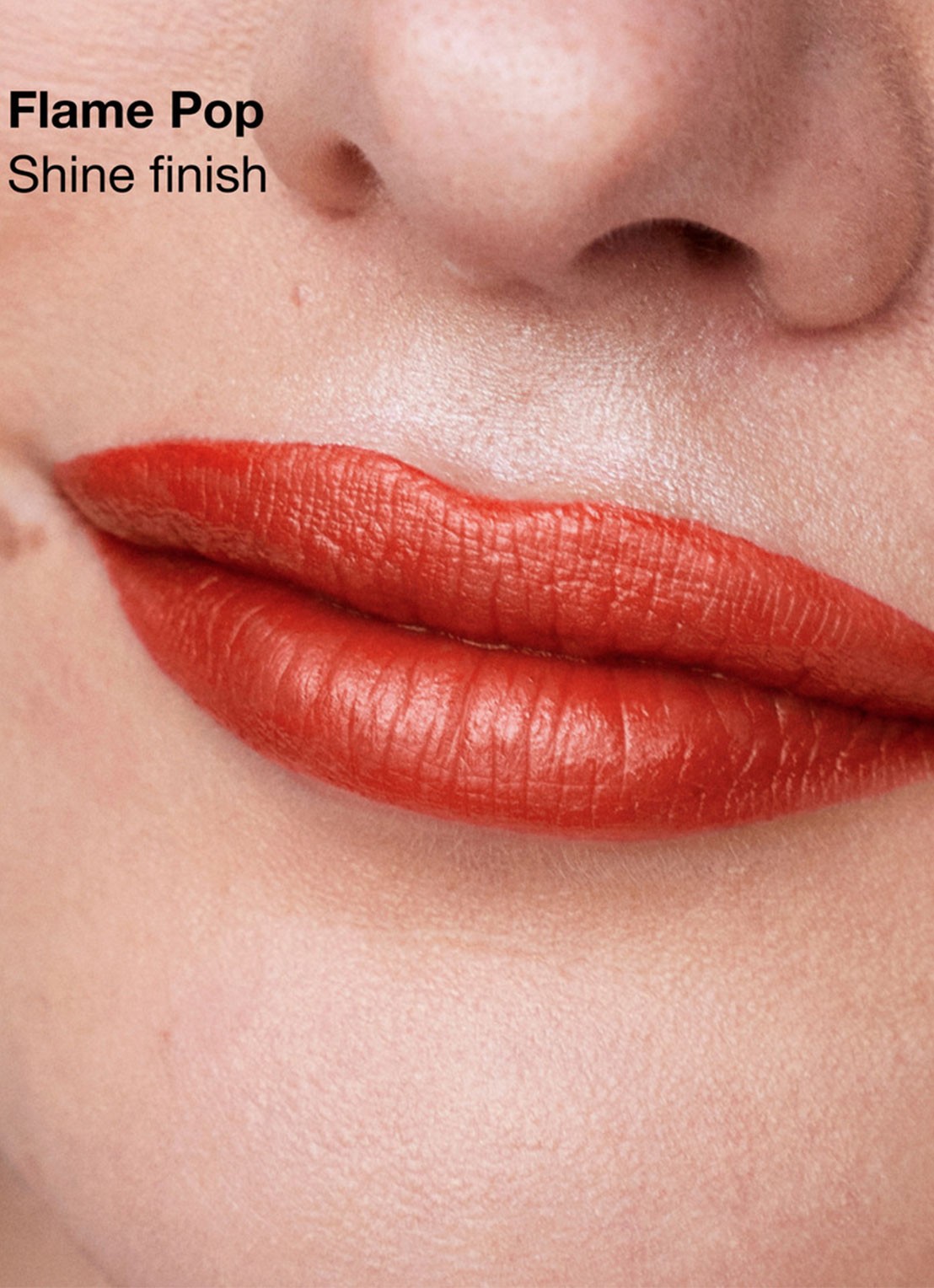 Clinique Pop™ Longwear Lipstick Shine - lipstick - detail 2 11 flame pop