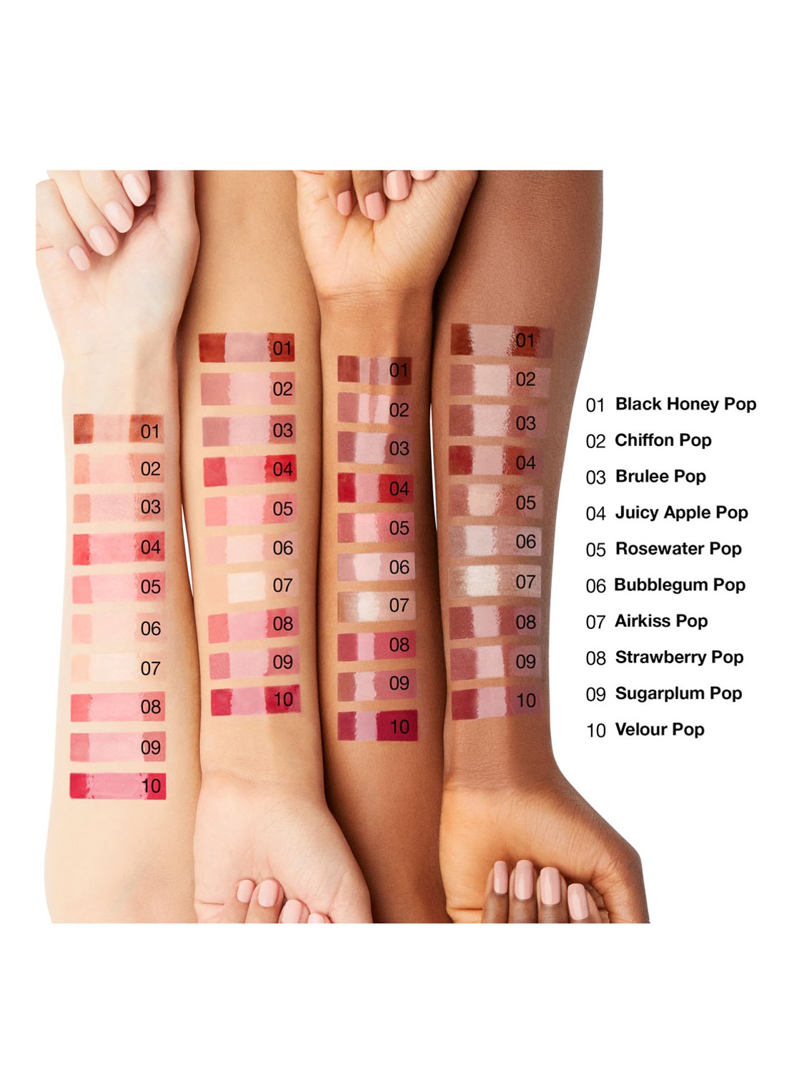 Clinique Pop Plush Creamy Lip Gloss - lipgloss - detail 4 strawberry pop