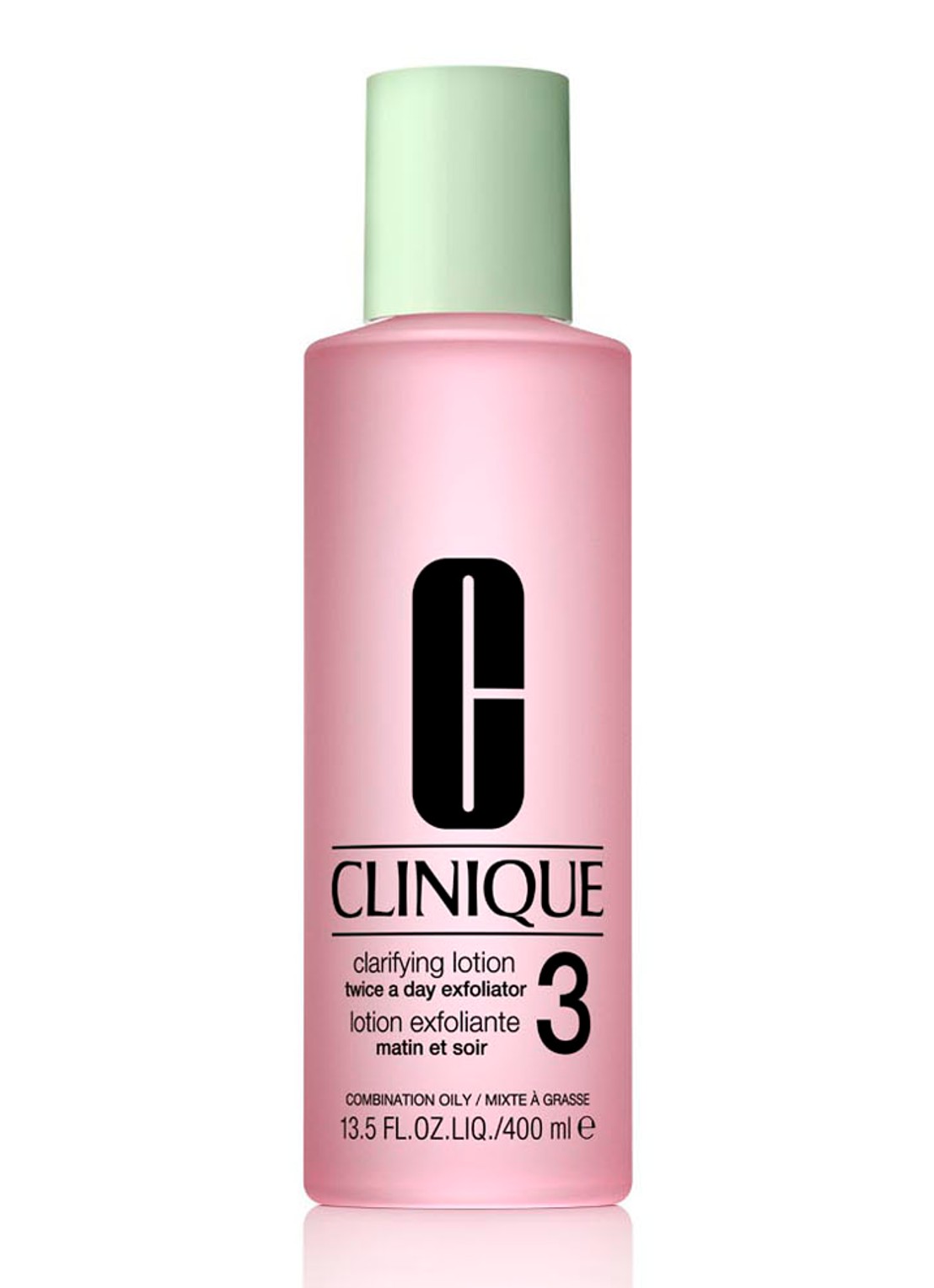 Clinique Stap 2: Exfoliëren - Clarifying Lotion huidtype 3 - vette/gemengde huid - gezichtslotion - voorkant 4 undefined
