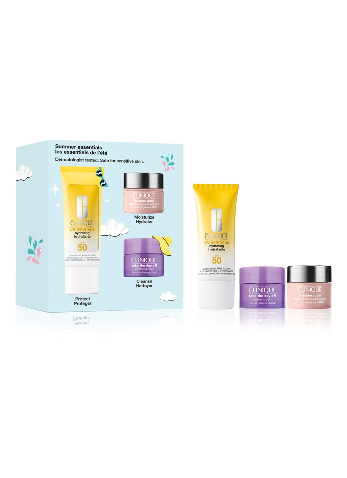 Clinique Summer Essentials Set - verzorgingsset - voorkant undefined