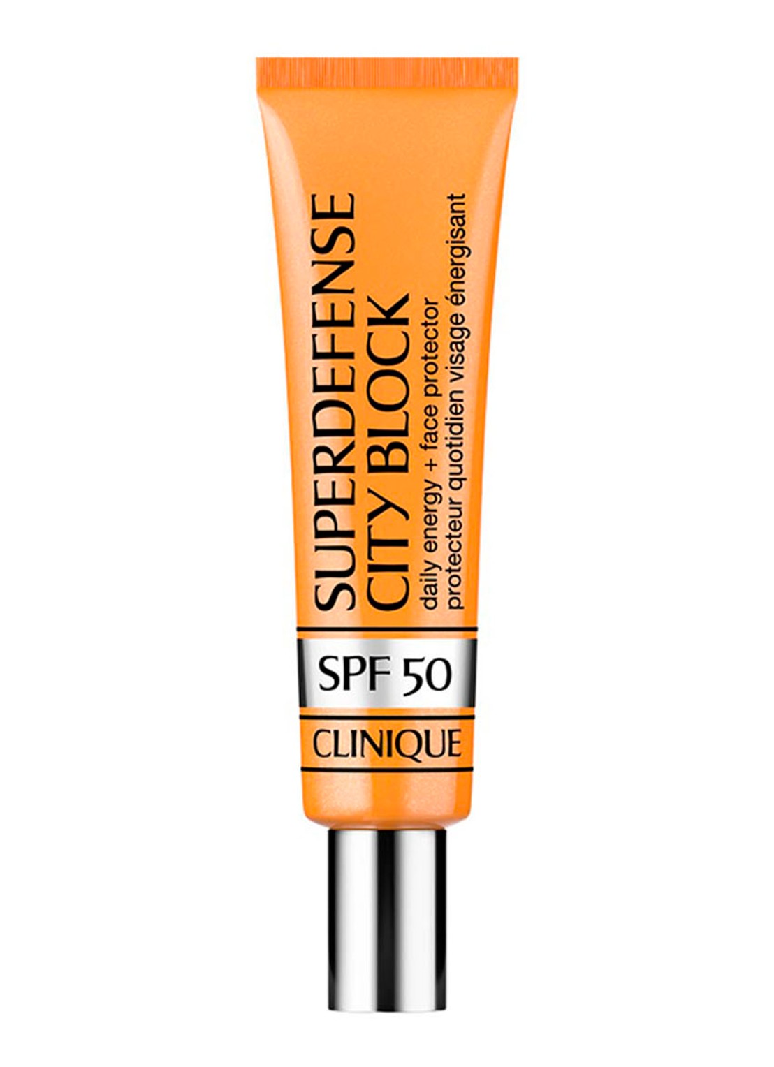 Clinique Superdefense™ City Block™ SPF 50 Daily Energy + Face Protector - zonnebrand voor het gezicht - voorkant 3 undefined
