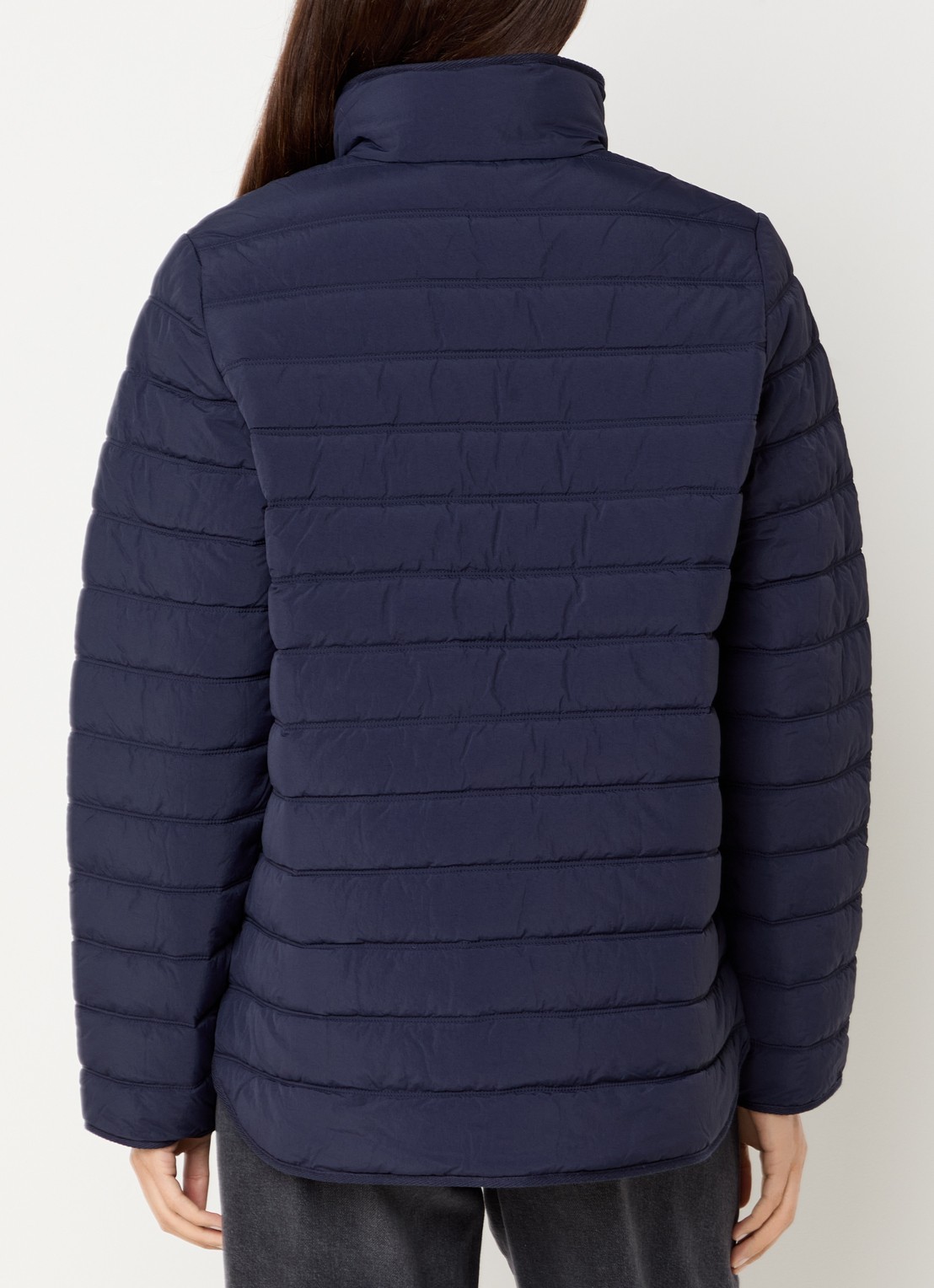 CLOSED Gewatteerd jack met ritszakken - achterkant 4 donkerblauw