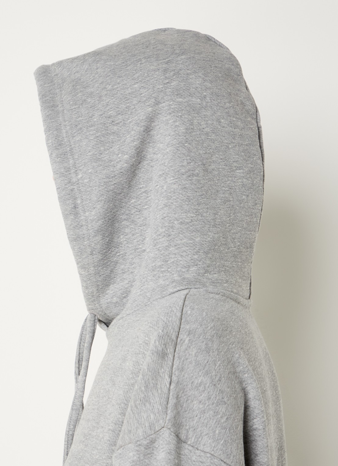 CLOSED Hoodie met logo - detail 4 grijs