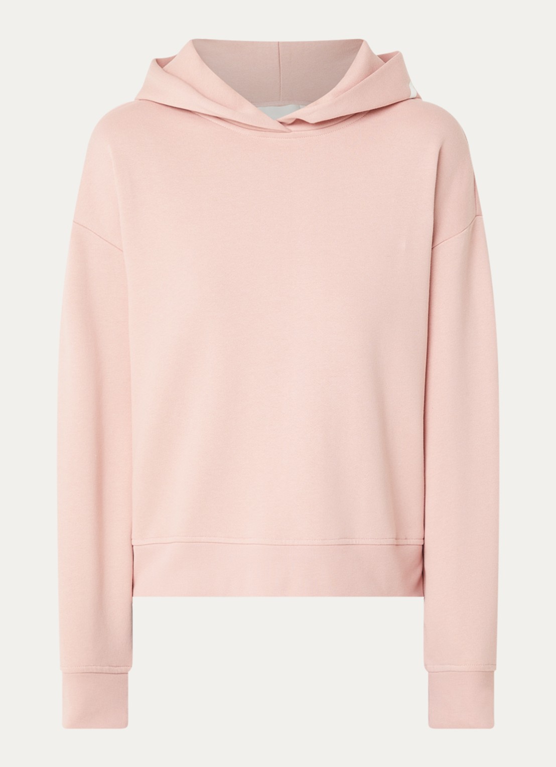 CLOSED Hoodie met logo - voorkant 2 powder pink-882