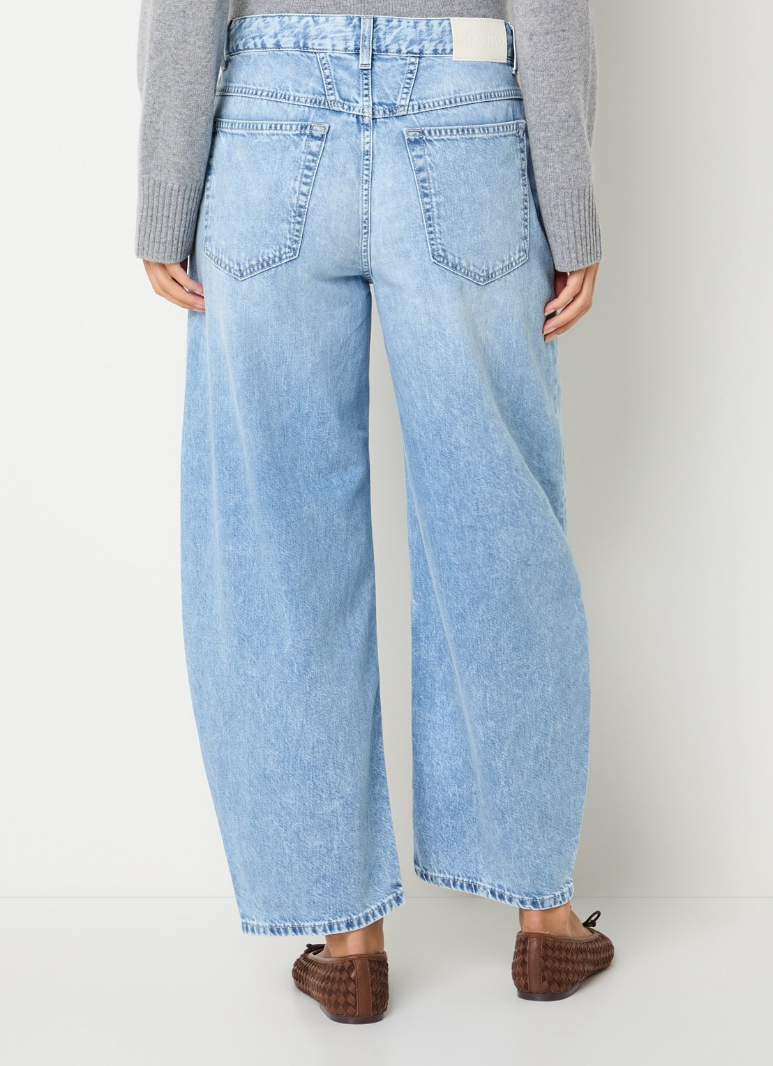CLOSED Jazzie balloon fit jeans met medium waassing - achterkant 5 jeans