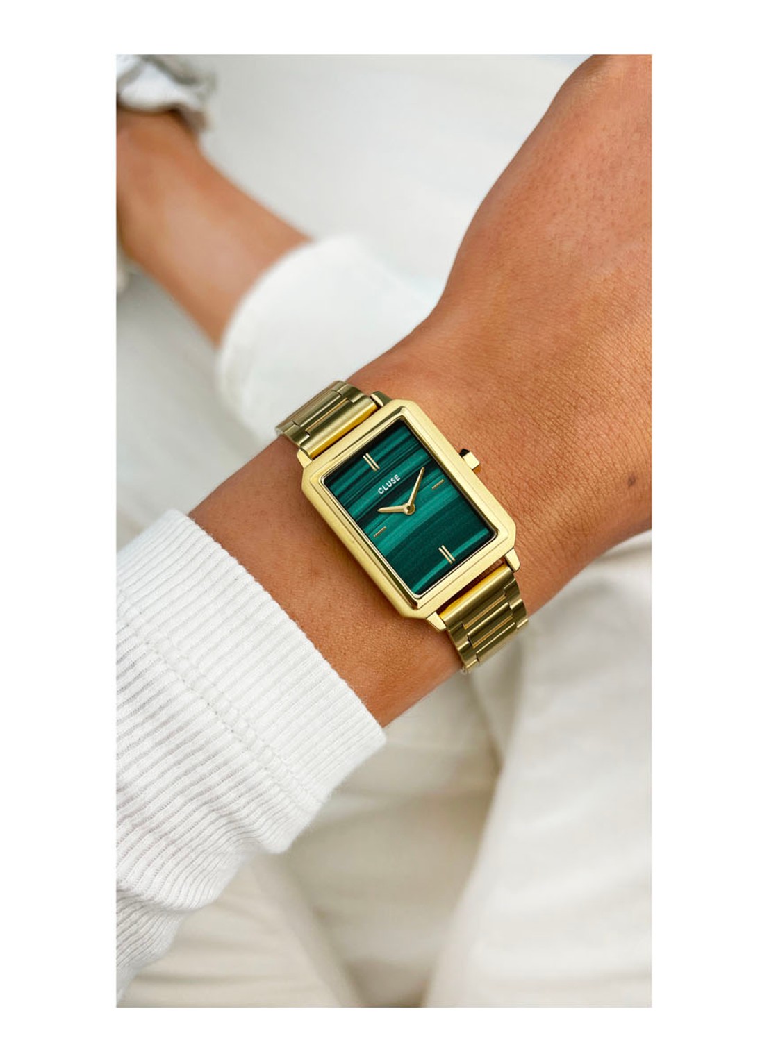 CLUSE Fluette Horloge CW11502 - detail 4 goud