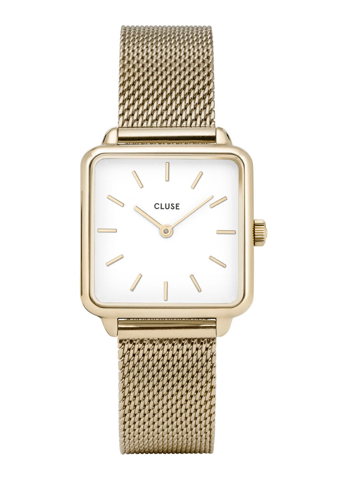 CLUSE La Tétragone horloge CW0101207002 - voorkant goud