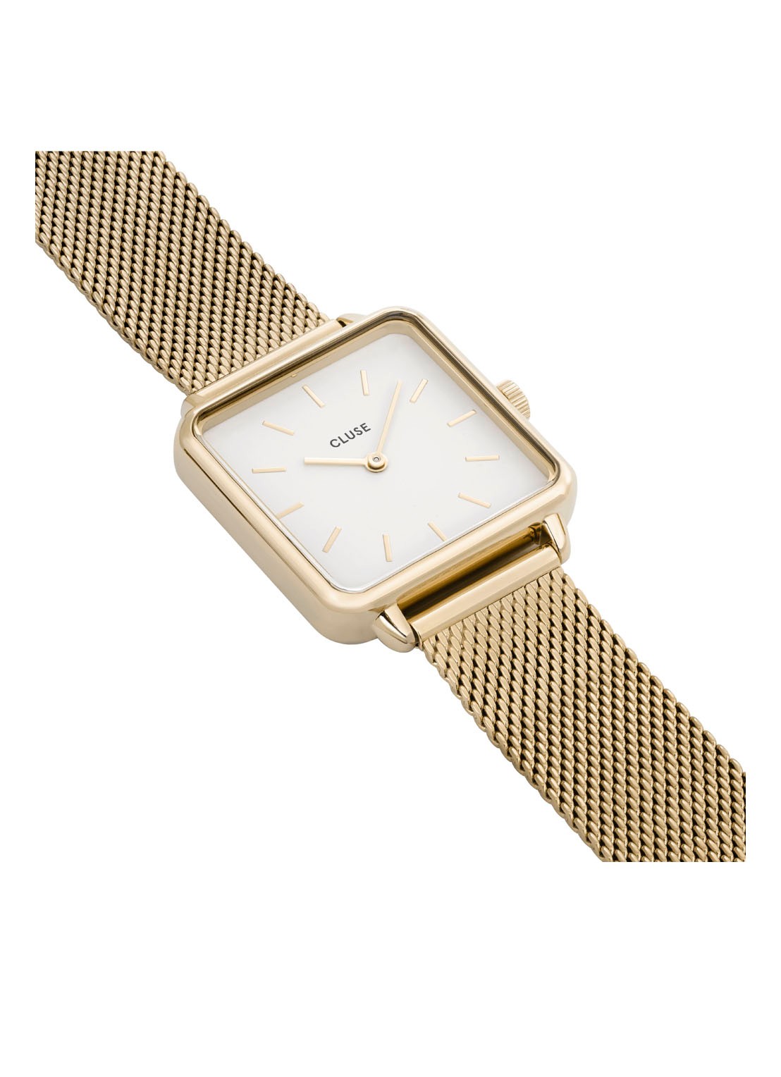 CLUSE La Tétragone horloge CW0101207002 - voorkant 2 goud
