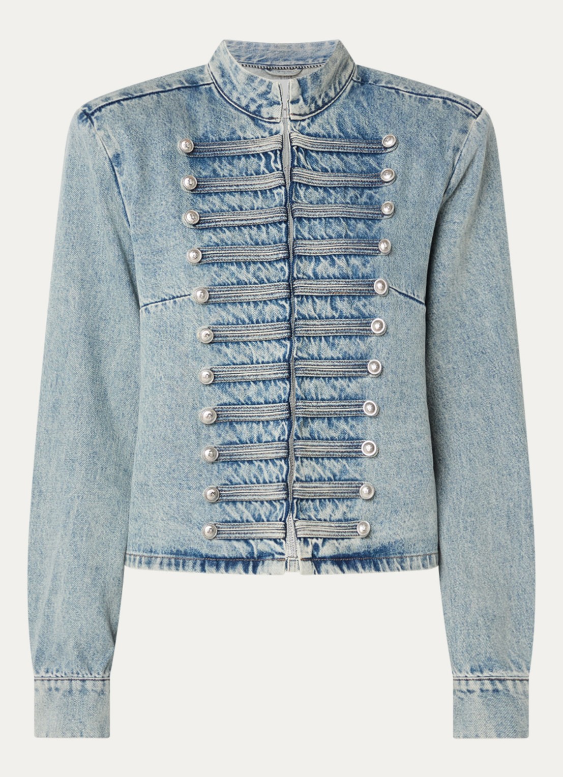 Co'Couture Jackson jack van denim - voorkant lichtblauw
