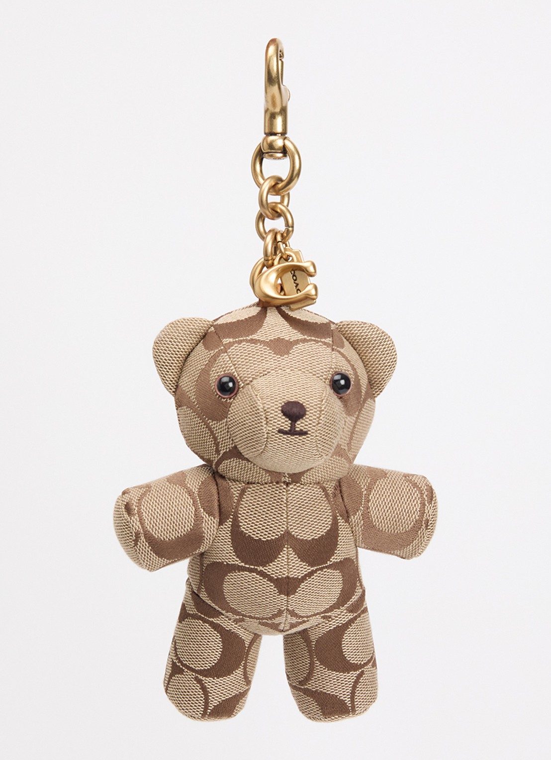 Coach Bear tasbedel - voorkant beige