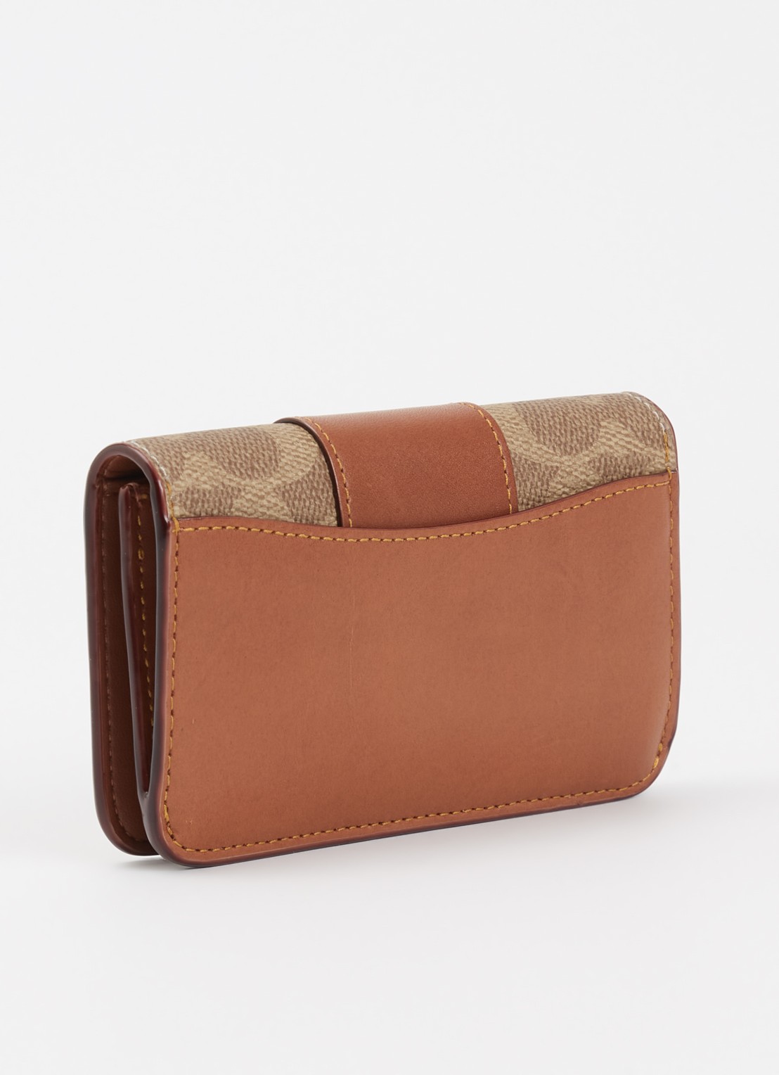 Coach Essential portemonnee met logoprint - achterkant 2 bruin