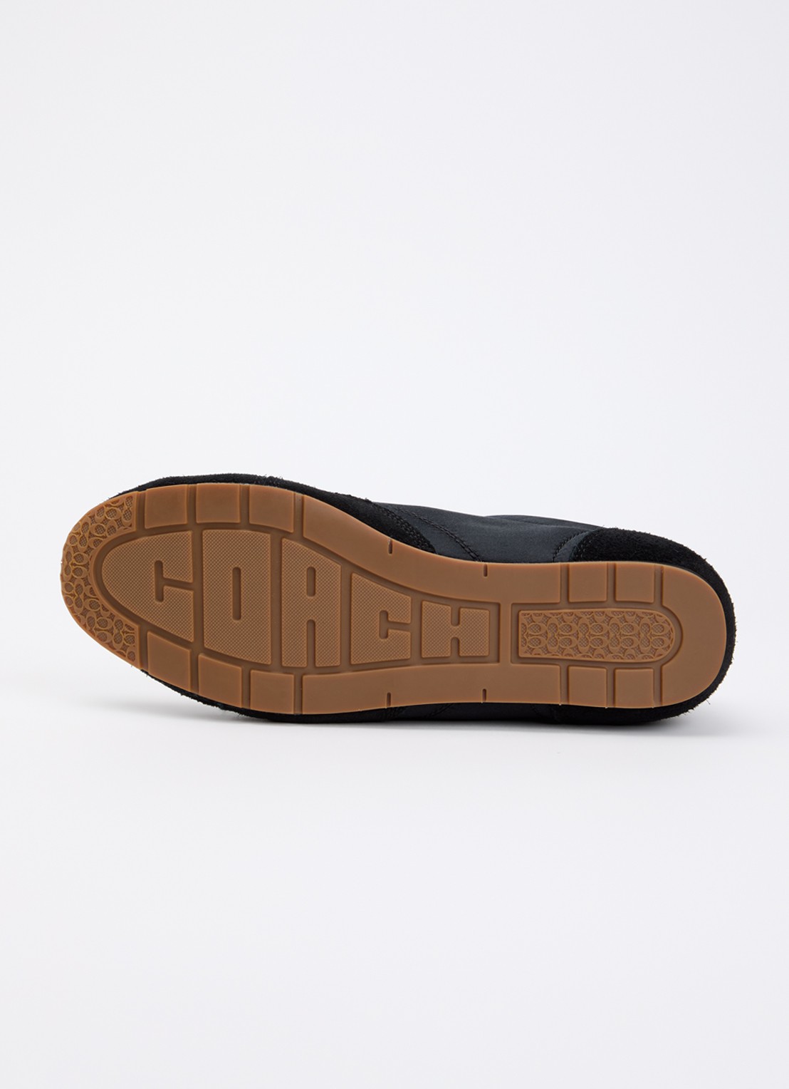 Coach Sneaker met details van suède - detail 4 zwart