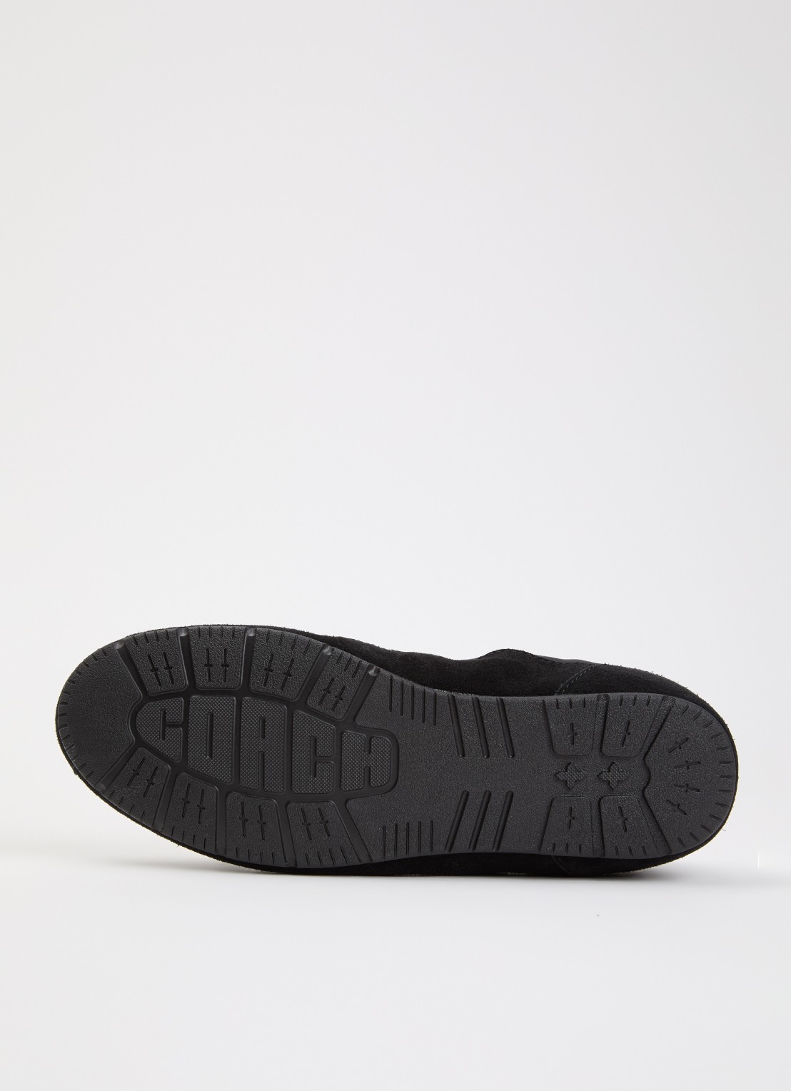 Coach Soft sneaker met suède details - detail 5 zwart