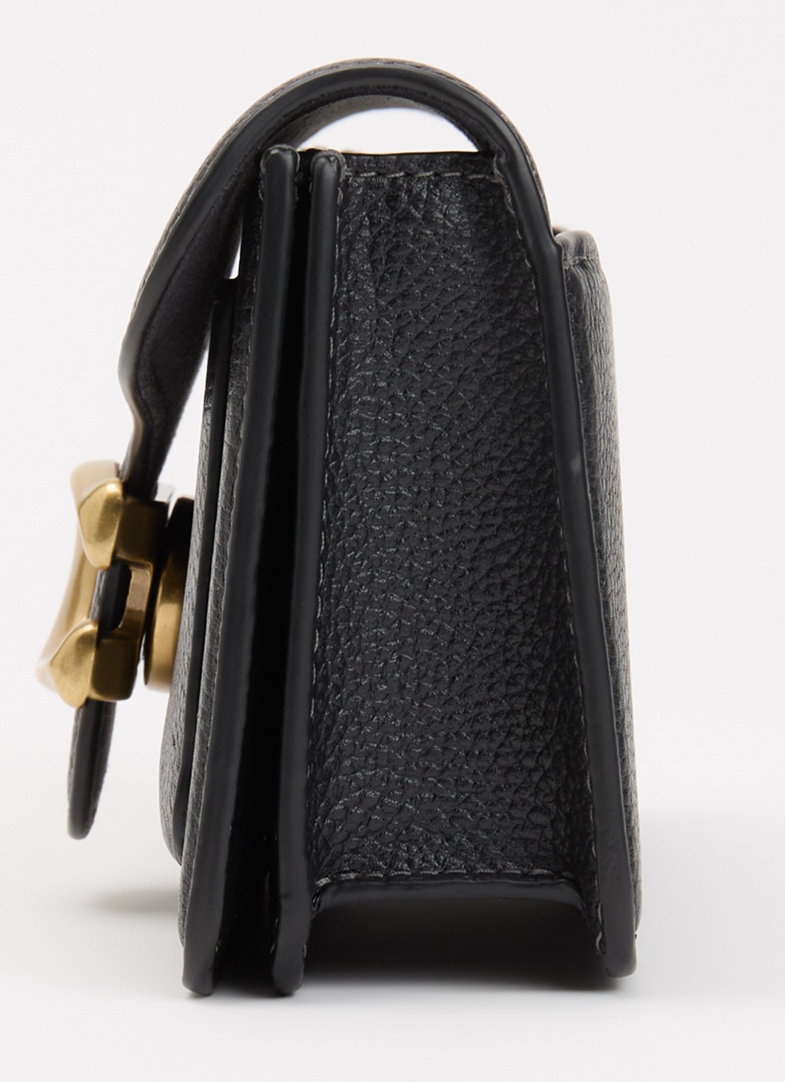 Coach Tabby 19 crossbody tas van leer met afneembare schouderriem - detail 5 zwart