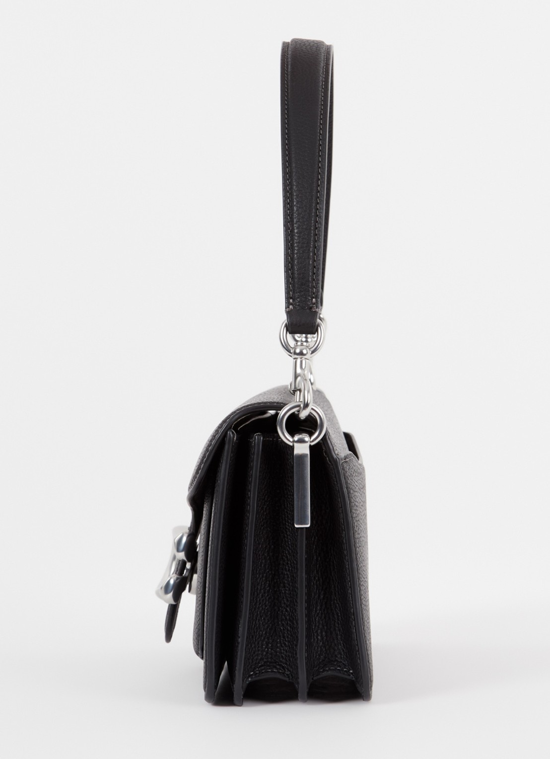 Coach Tabby 26 schoudertas van leer - detail 5 zwart