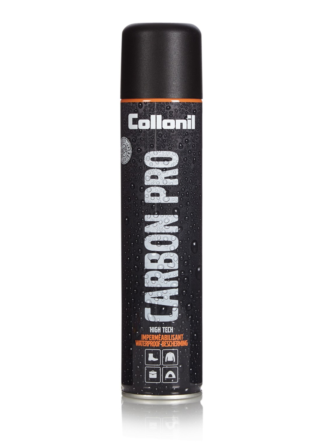 Collonil Carbon Pro impregneerspray 300 ml - voorkant zwart