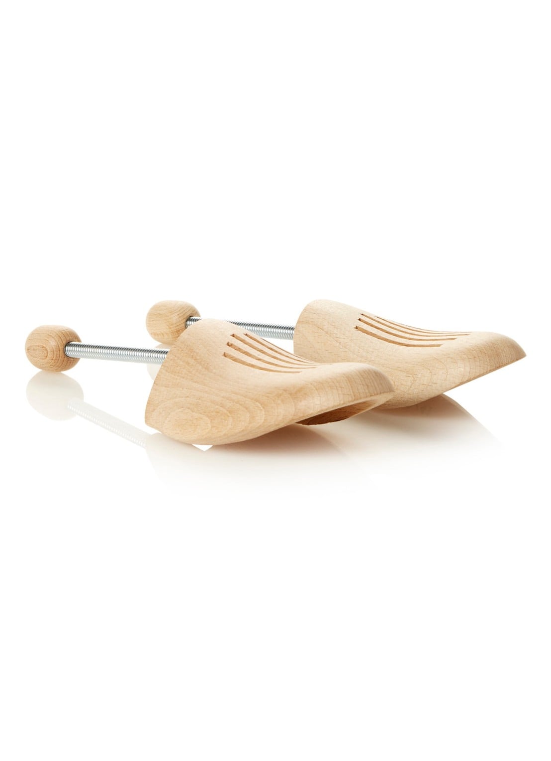 Collonil Schoenspanners van hout - achterkant donkerbeige