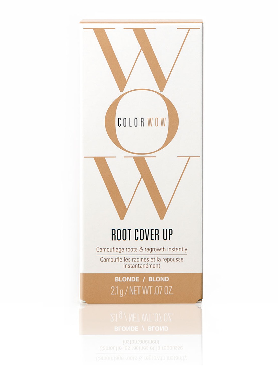 Color Wow Root Cover Up - uitgroei poeder - voorkant 6 blonde