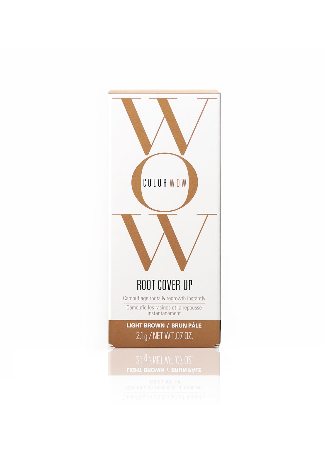 Color Wow Root Cover Up - uitgroei poeder - voorkant light brown
