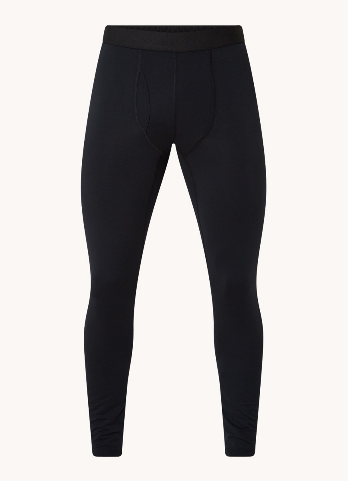 Columbia Lange onderbroek met stretch - voorkant zwart