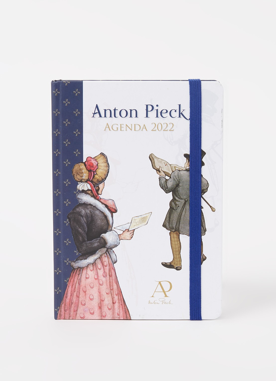 Comello Anton Pieck agenda 2022 - voorkant 2 donkerblauw