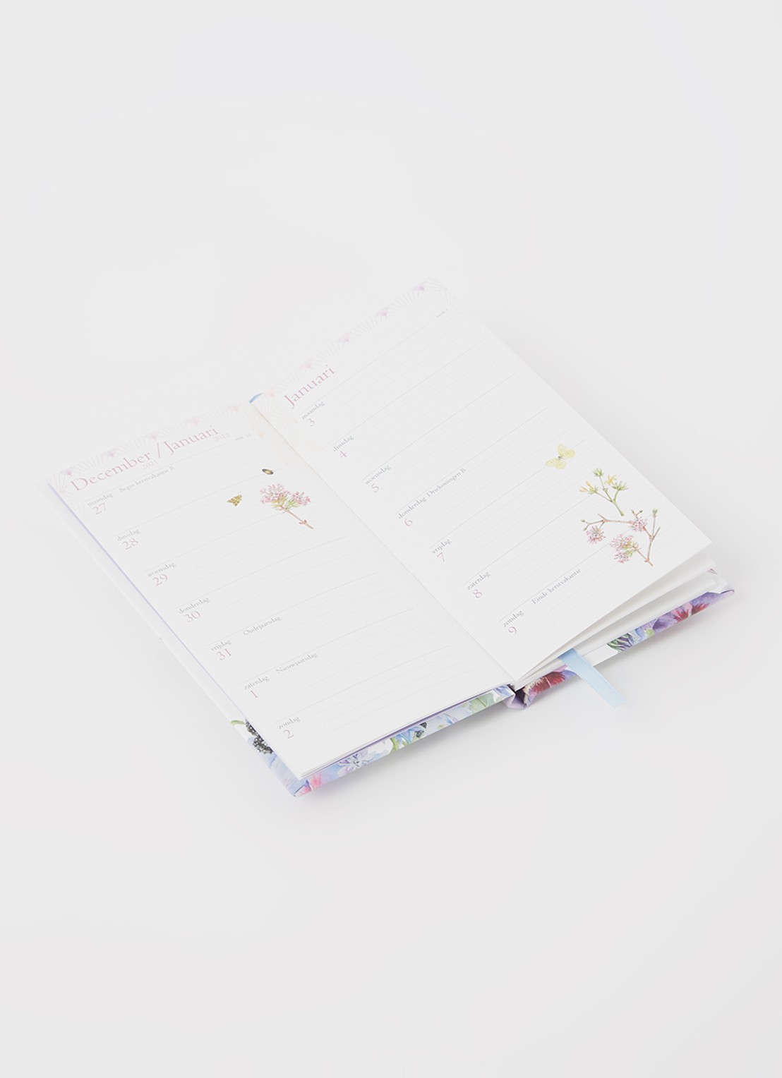 Comello Janneke Brinkman Hibiscus Lady agenda 2022 - detail 3 lavendel