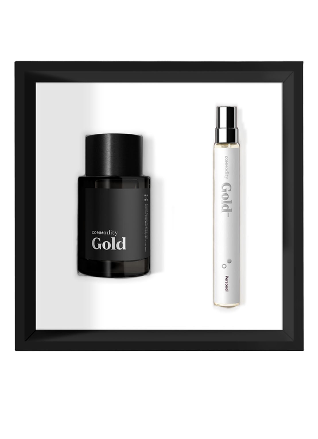 Commodity Gold Expressive + Gold Personal Eau de Parfum Set - voorkant undefined