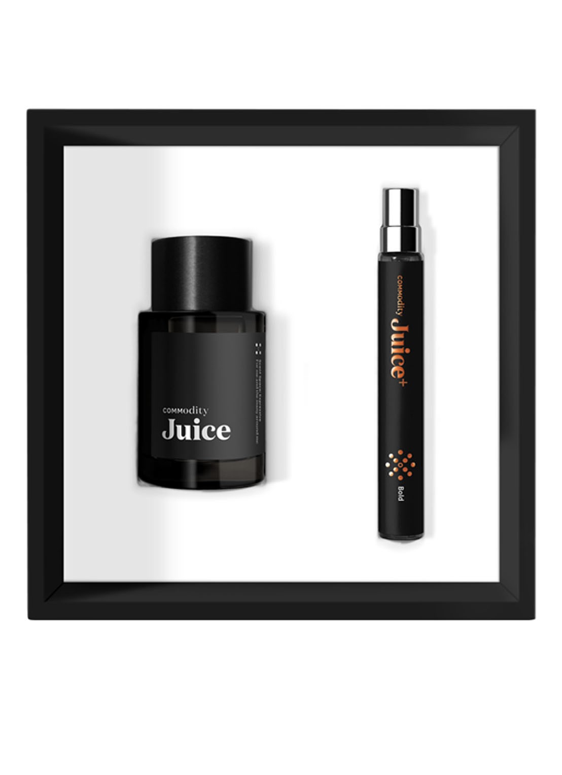 Commodity Juice Expressive + Juice Bold Eau de Parfum set - voorkant undefined